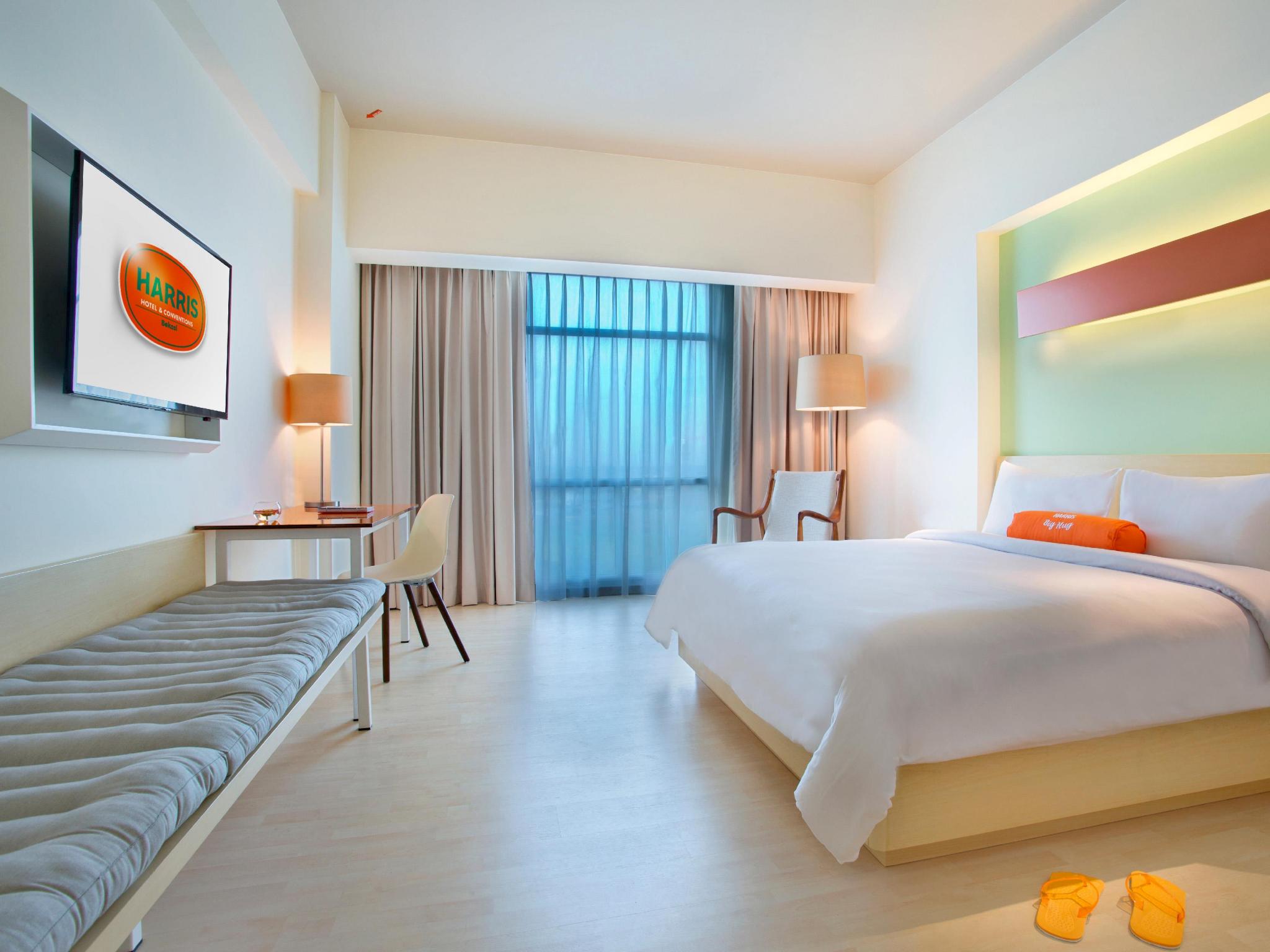 Harris Room - Bed - Hotel Harris Bekasi , HD Wallpaper & Backgrounds