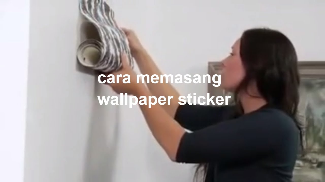 Cara Memasang Wallpaper Sticker Dinding Dengan Mudah - Wall , HD Wallpaper & Backgrounds