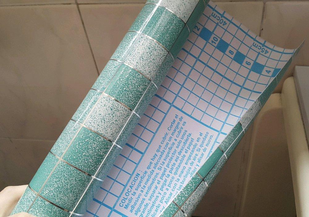 Wallpaper Dapur Bahan Pvc - Tile , HD Wallpaper & Backgrounds