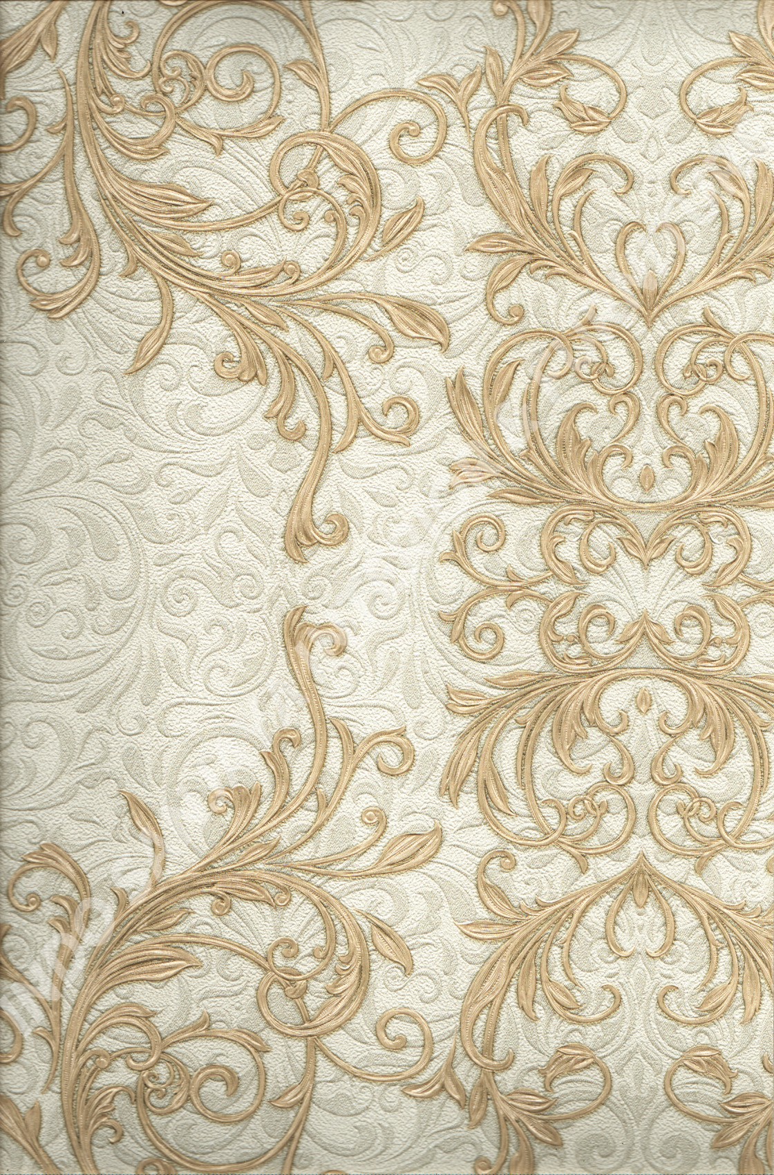 11012 Corak Klasik Batik Warna Abu Abu Wallpaper