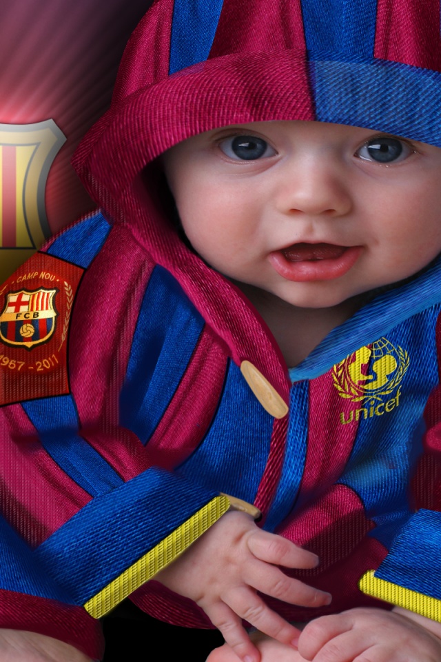 Fc Barcelona Baby , HD Wallpaper & Backgrounds