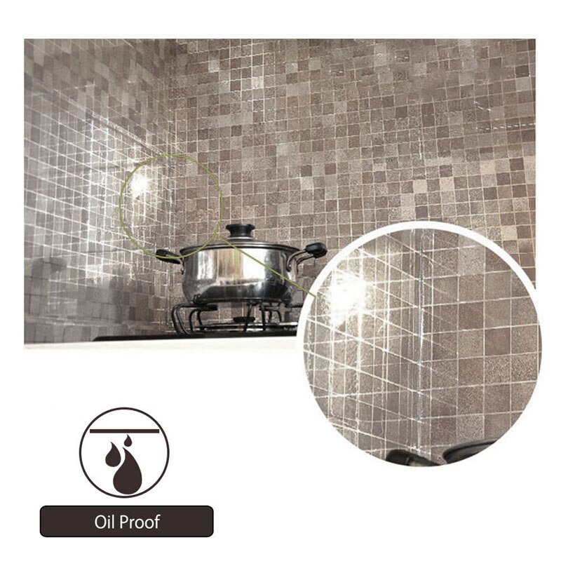 Tahan Air Stiker Dinding Mosaik Foil Diri Adhensive - Heat Resistance , HD Wallpaper & Backgrounds