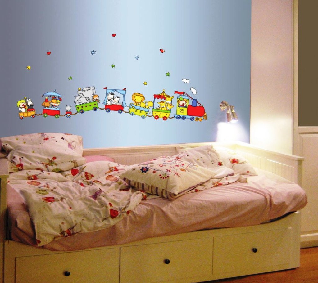 Desain Kamar Tidur Anak, Wallpaper Kamar Tidur Anak, - Sticker , HD Wallpaper & Backgrounds