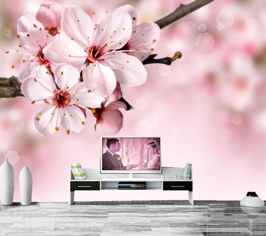 Closeup Berbunga Pohon Bunga Sakura Wallpaper, Ruang - Cherry Blossom , HD Wallpaper & Backgrounds