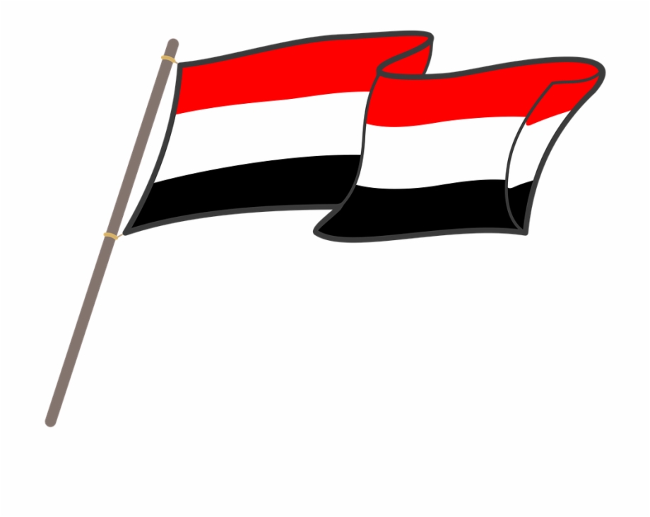 Yemen, Flag, Graphics, National Colors, The Mast - Yemen Flag Clipart , HD Wallpaper & Backgrounds