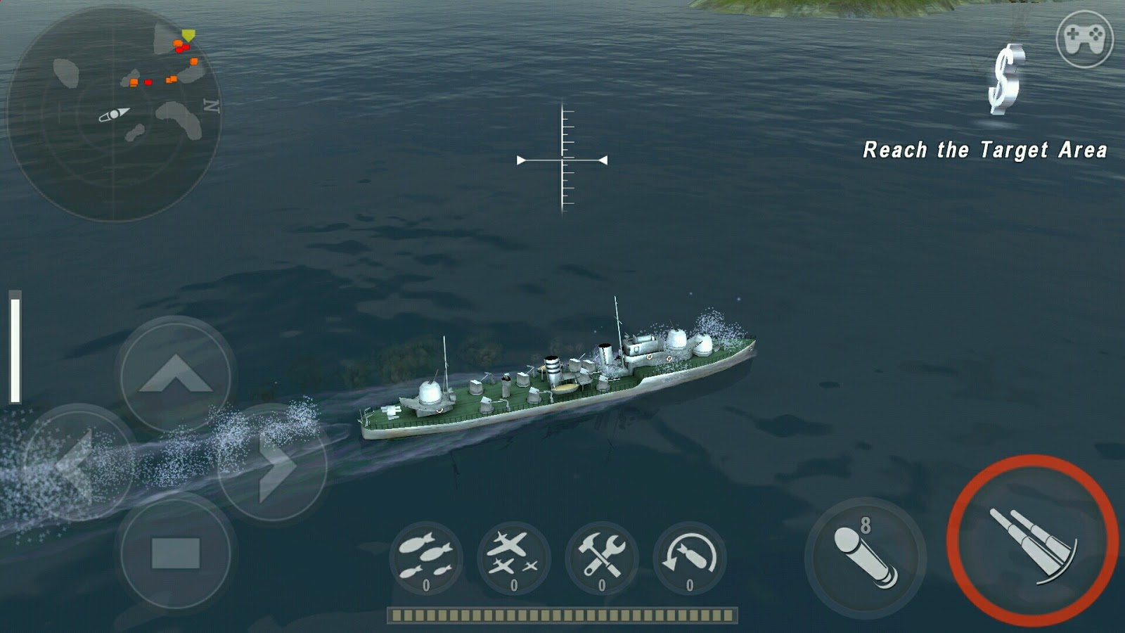 Game Kapal Perang Android - Yamato Battleship World War 2 , HD Wallpaper & Backgrounds