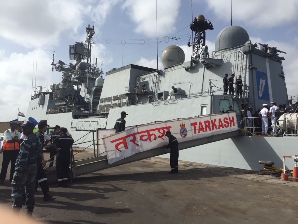Kapal Tarkash Milik Angkatan Laut India - 4 Kapal Perang India Tiba Di Jakarta , HD Wallpaper & Backgrounds