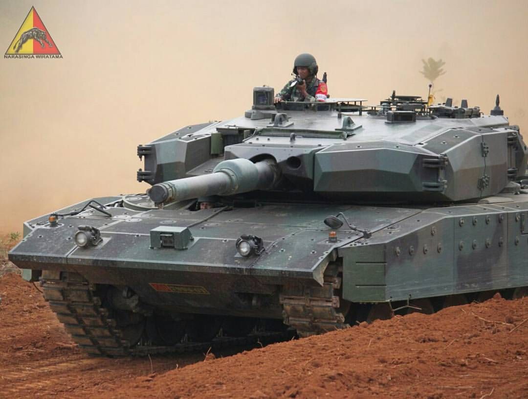Leopard 2 Tni Ad - Indonesian Leopard 2 Ri , HD Wallpaper & Backgrounds
