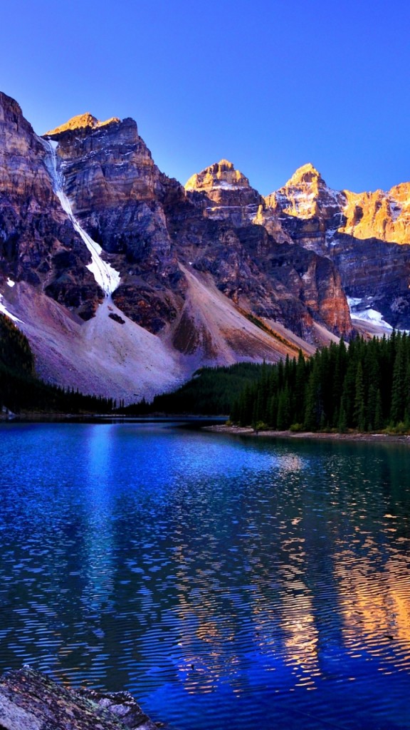 Nature Wallpapers Hd For Mobile - Moraine Lake , HD Wallpaper & Backgrounds