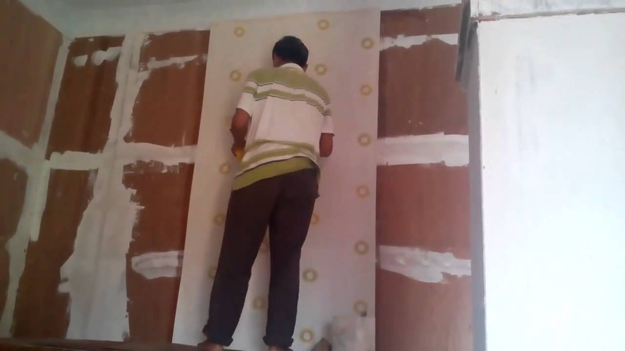 Cara Pasang Wallpaper Dinding - Cara Pasang Wallpaper Dinding Kayu , HD Wallpaper & Backgrounds