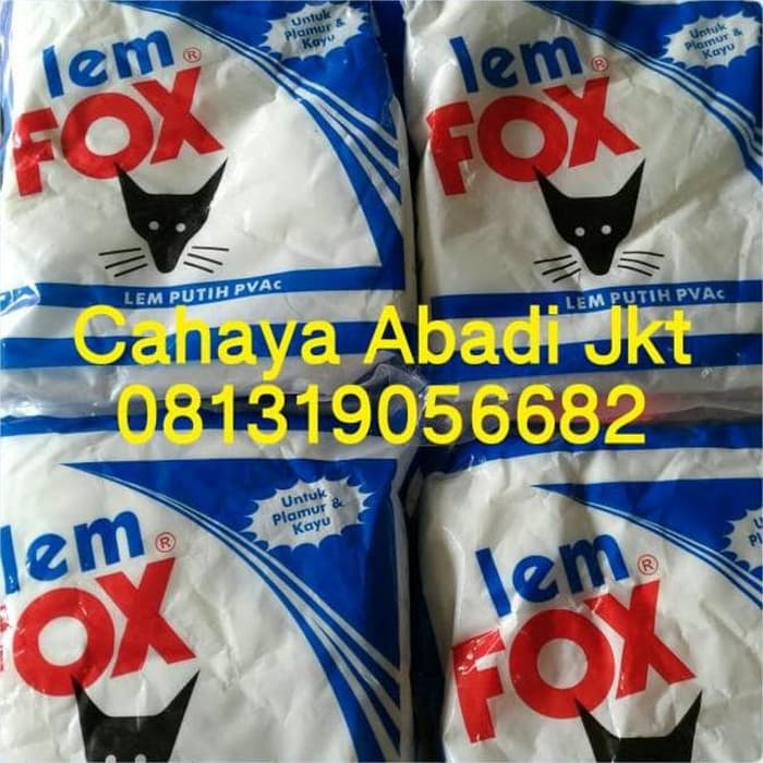 Lem Fox Putih 350gr Biru Slime / Kertas / Kayu - Lem Fox , HD Wallpaper & Backgrounds