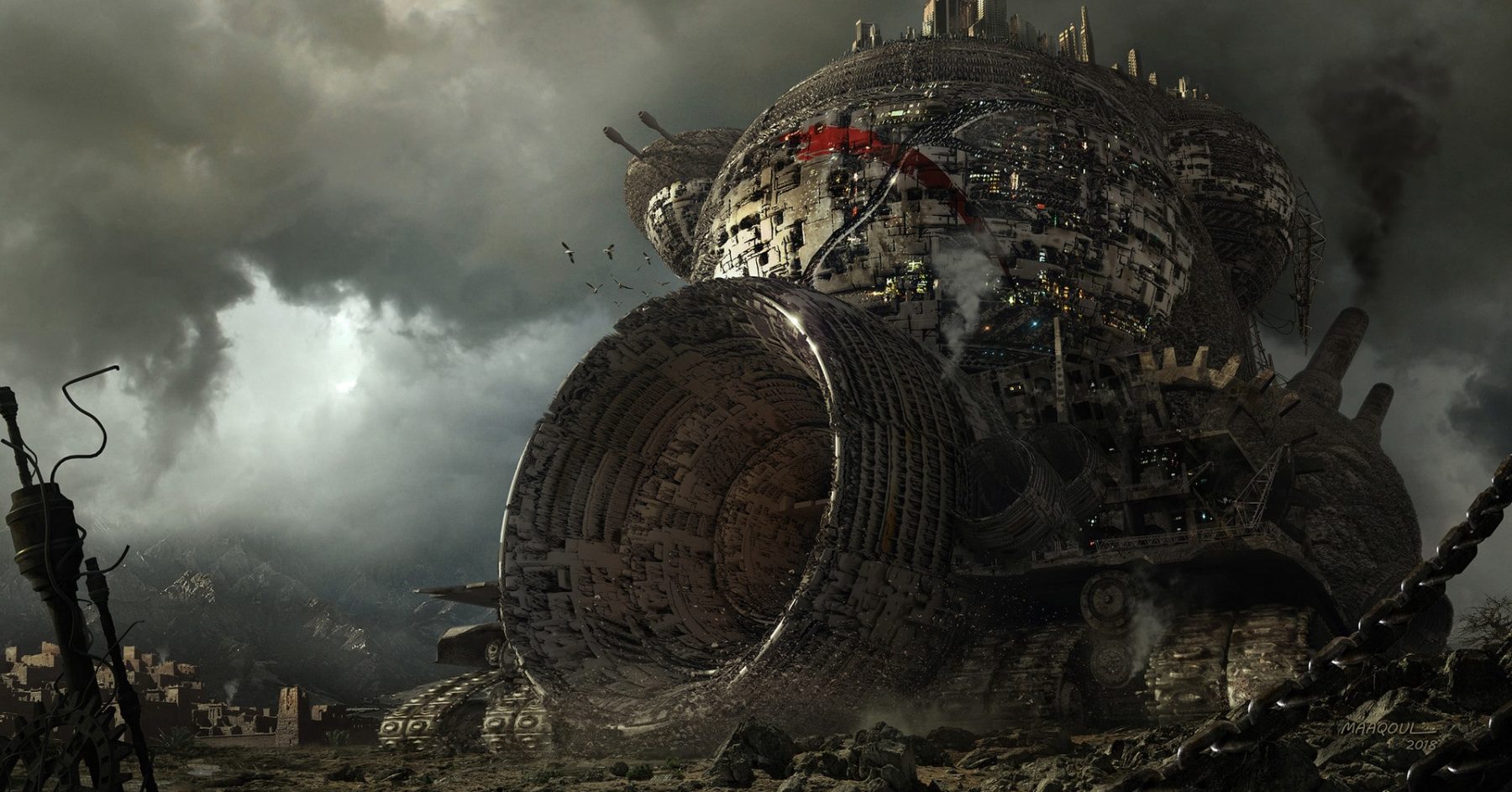 Mortal Engines Array - Mortal Engines , HD Wallpaper & Backgrounds