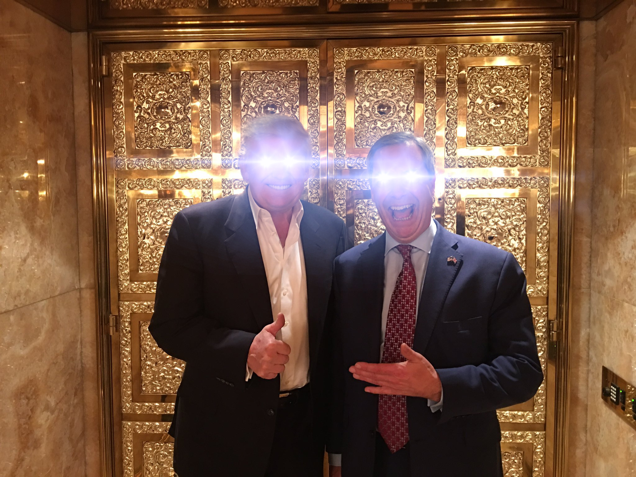 Post - Nigel Farage Donald Trump (#745028) - HD Wallpaper & Backgrounds