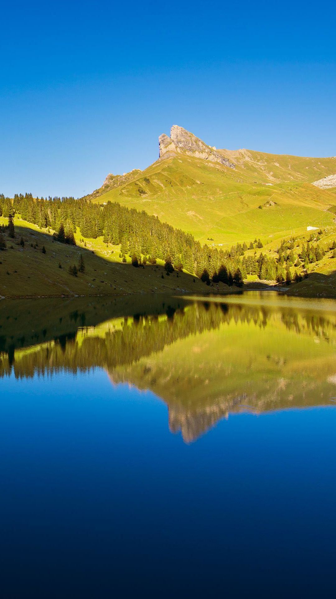 Mountain Lake 3840 * 1080 , HD Wallpaper & Backgrounds
