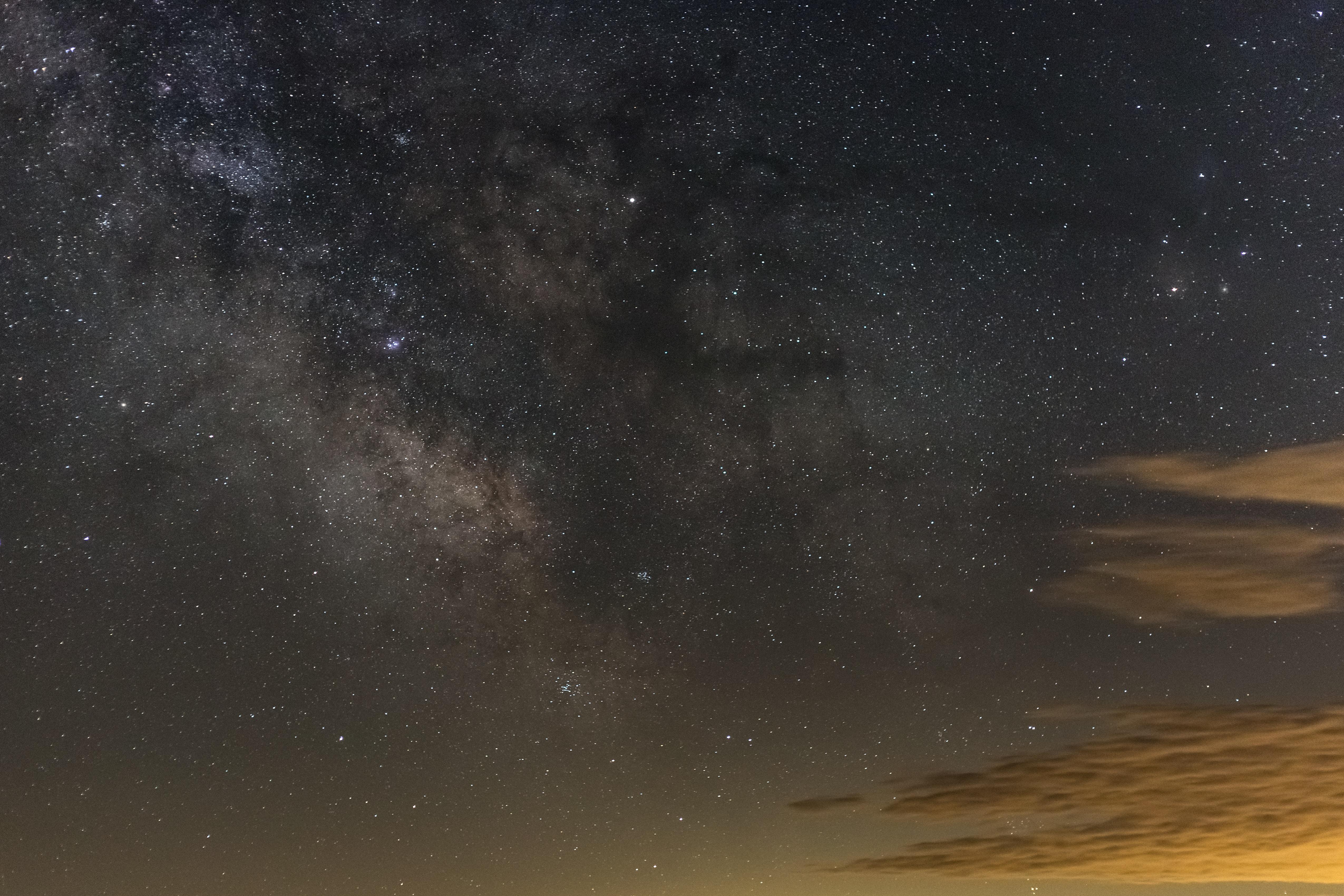 Langit Berbintang, Galaksi, Langit, Malam, Coklat - Brown Galaxy Background , HD Wallpaper & Backgrounds