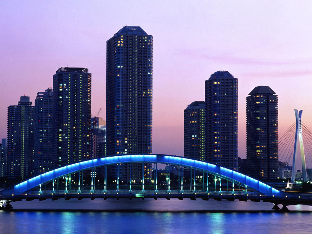 Kota Singapura - Eitai Bridge Tokyo , HD Wallpaper & Backgrounds