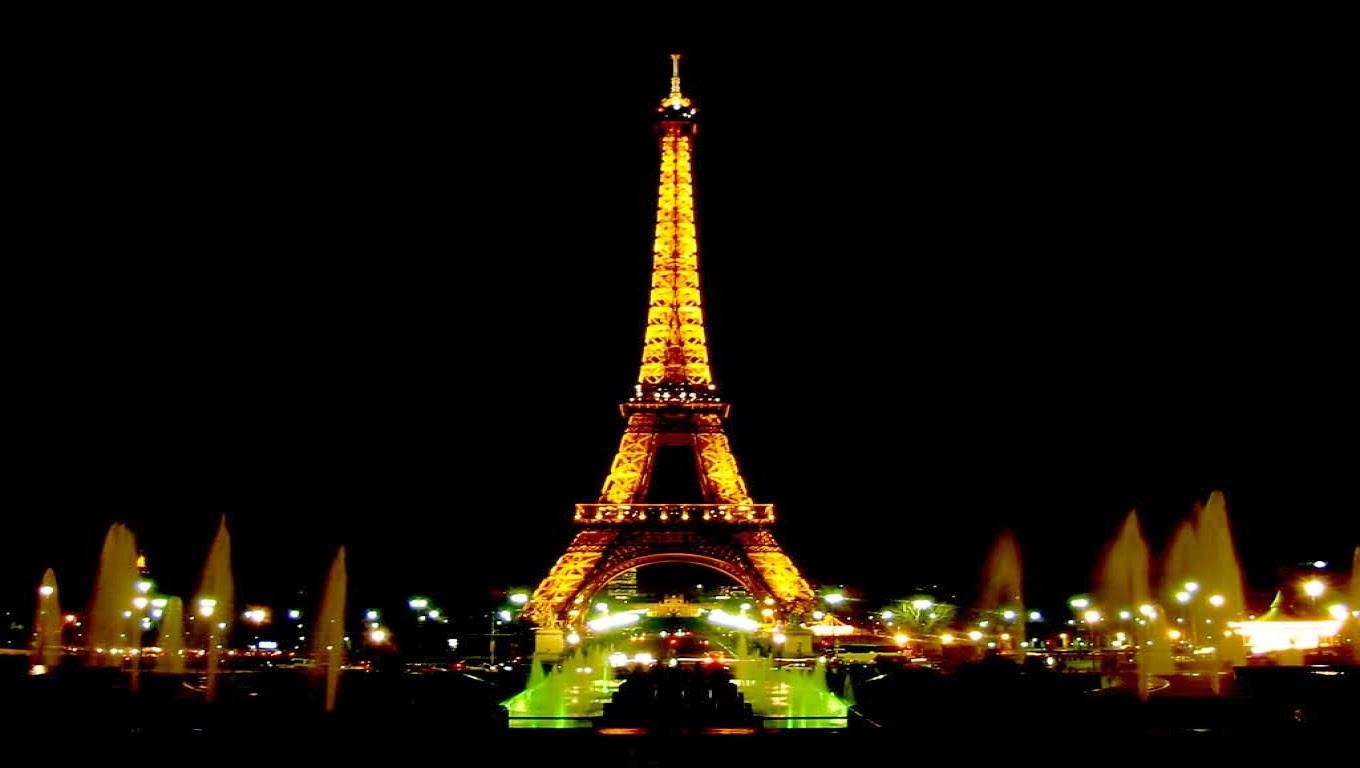 10 Wallpaper Menara Eiffel Malam Hari Keren Dan Unik , HD Wallpaper & Backgrounds