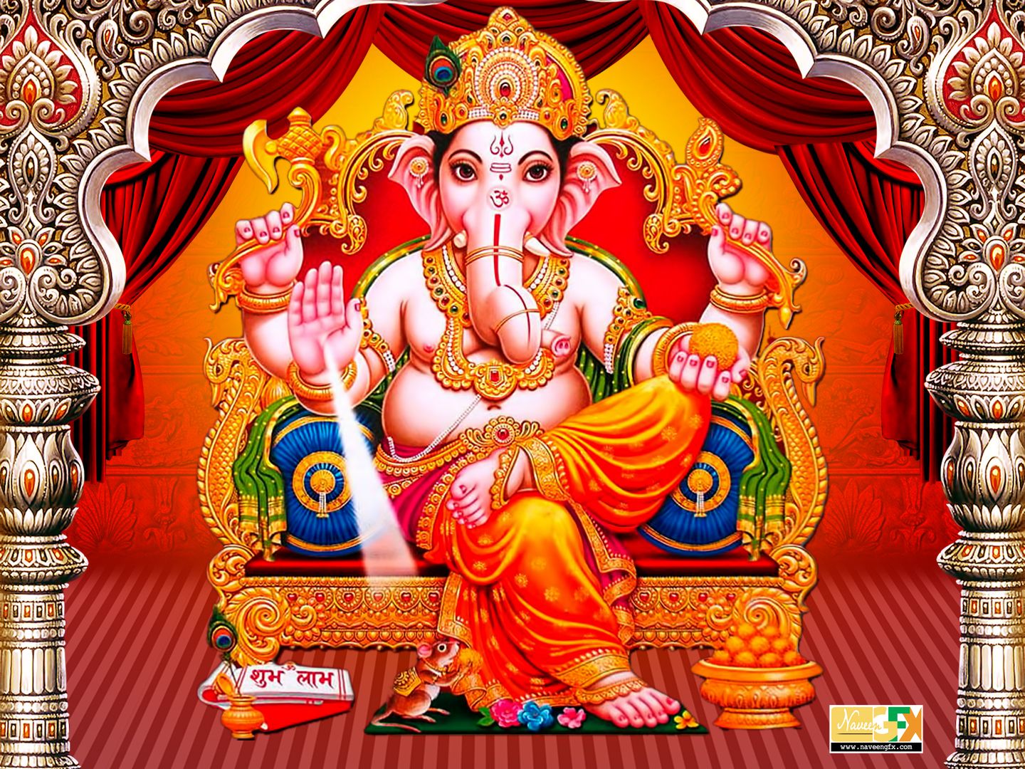Lord Ganesha Hd Images Wallpapers Free Downloads - Lord Ganesha Hd Images Free Download , HD Wallpaper & Backgrounds