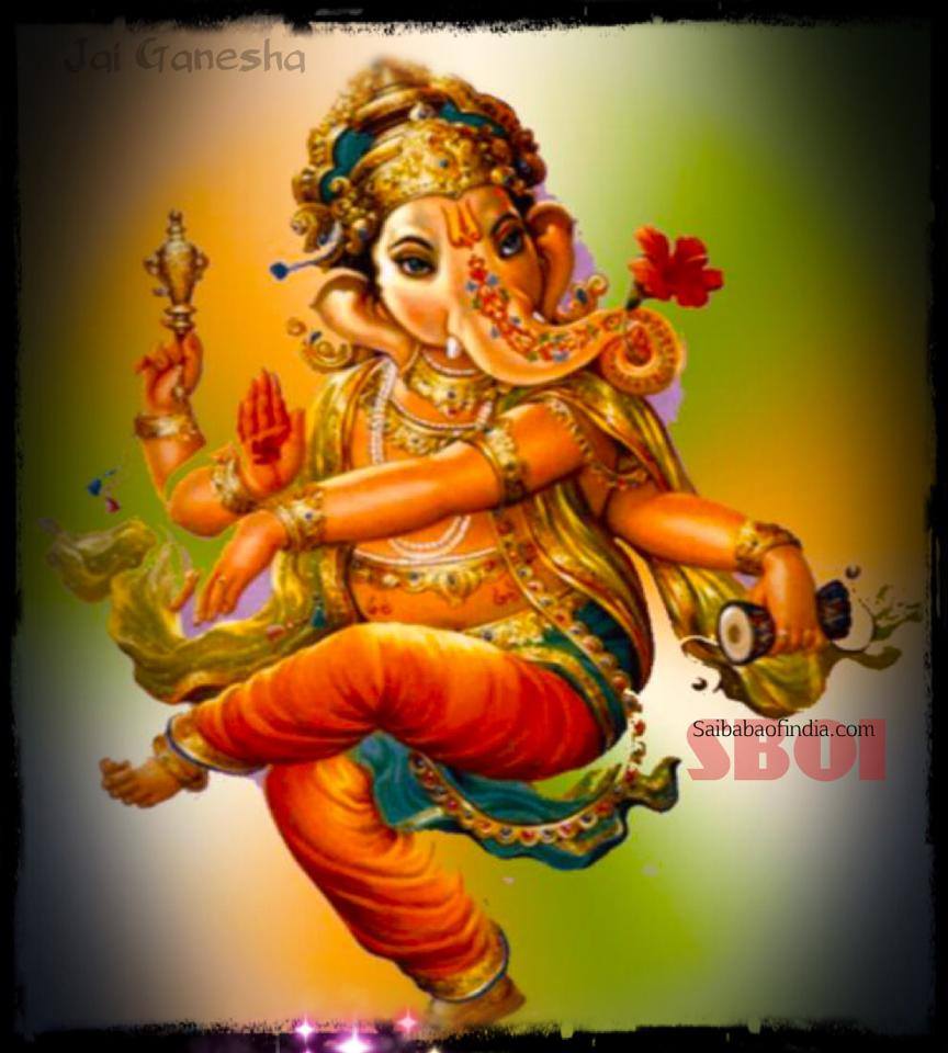 Ganesh Chaturthi Greetings - Lord Ganesha Standing , HD Wallpaper & Backgrounds