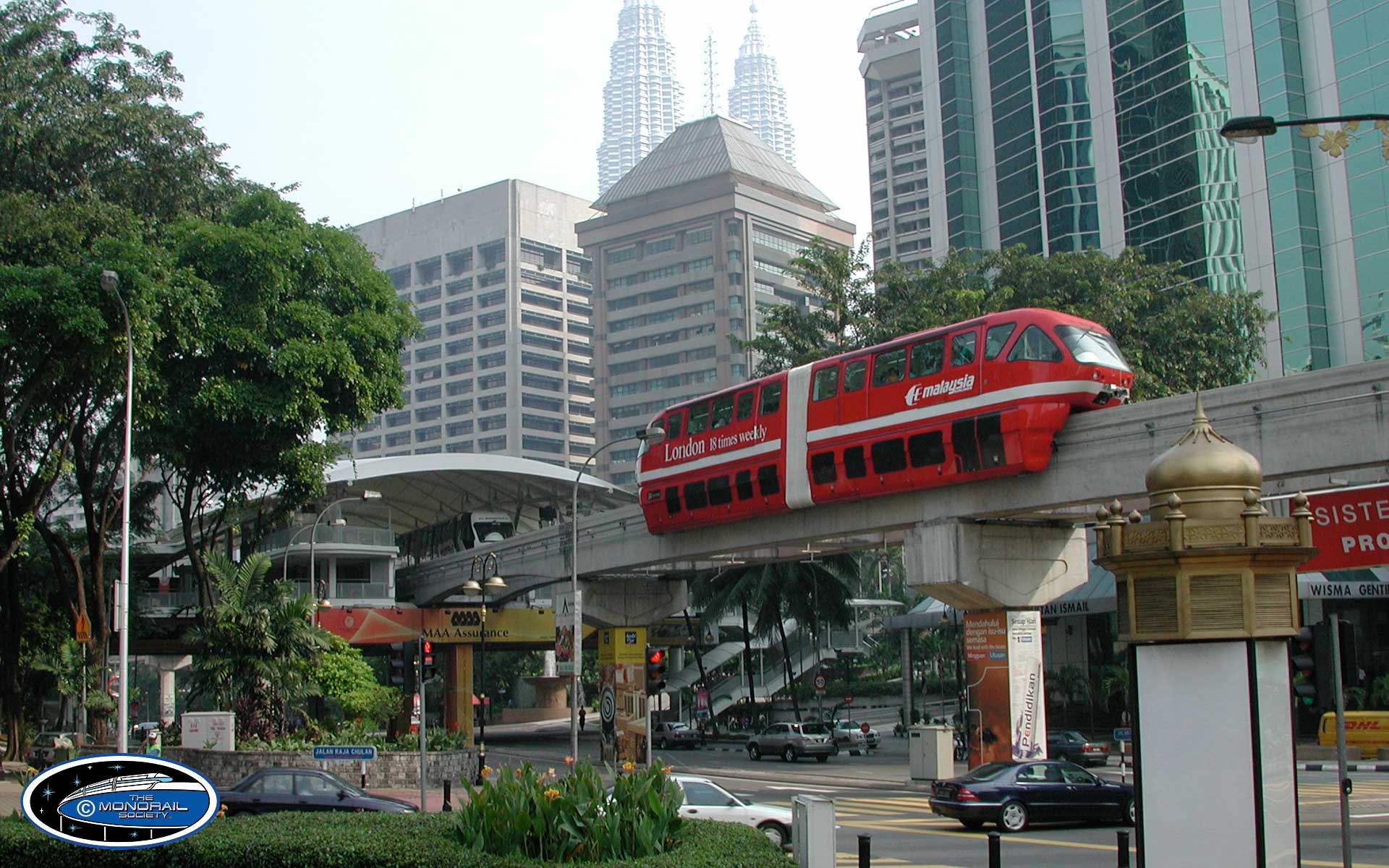 London, Monorail, England, Wallpaper, Background Wallpaper - Monorail Kuala Lumpur , HD Wallpaper & Backgrounds