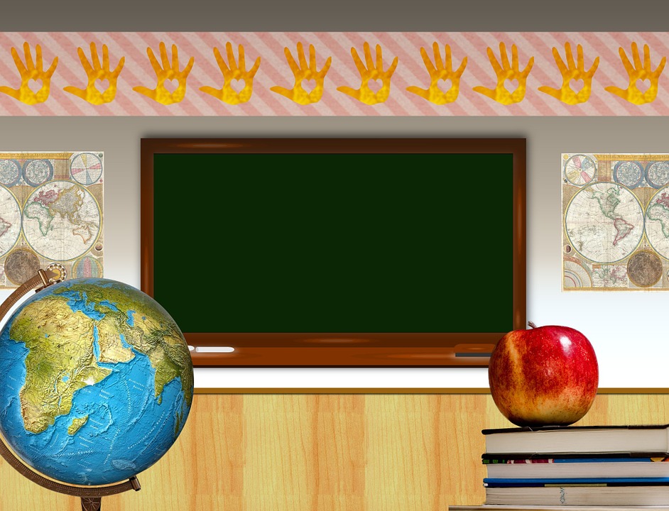 Sekolah Bola Dunia Peta Apple Buku Pendidikan - Gambar Untuk Wallpaper Sekolah , HD Wallpaper & Backgrounds