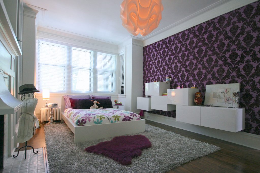Motif Wallpaper Untuk Kamar Tidur Motif Wallpaper Untuk - Accent Wall Design Room Paint , HD Wallpaper & Backgrounds