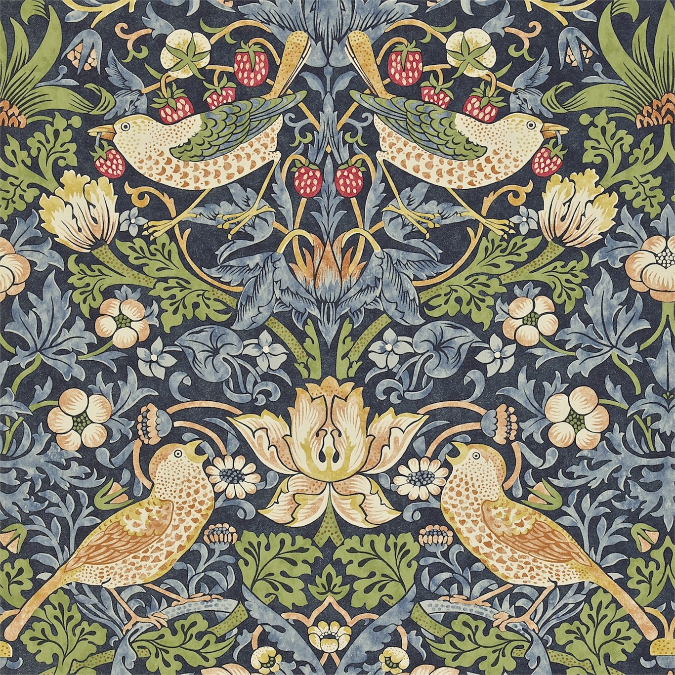 William Morris Wallpaper Bird , HD Wallpaper & Backgrounds