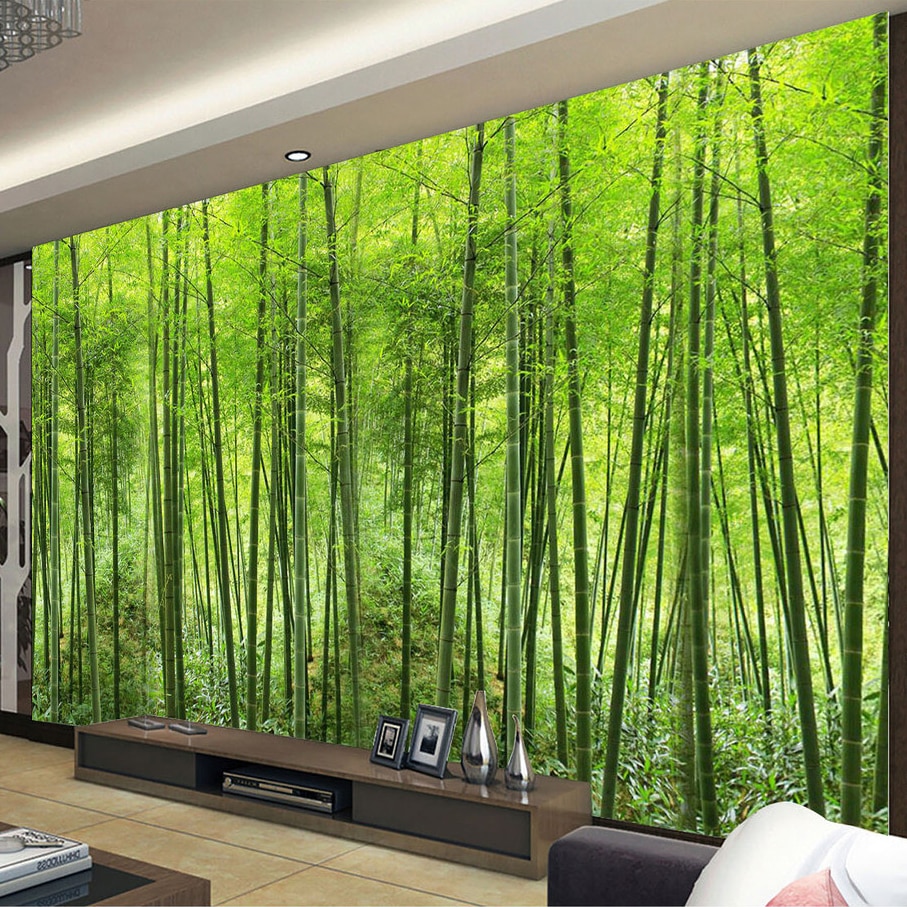 Paling Populer 12 Wallpaper Dinding 3d Motif  Bambu  Joen 