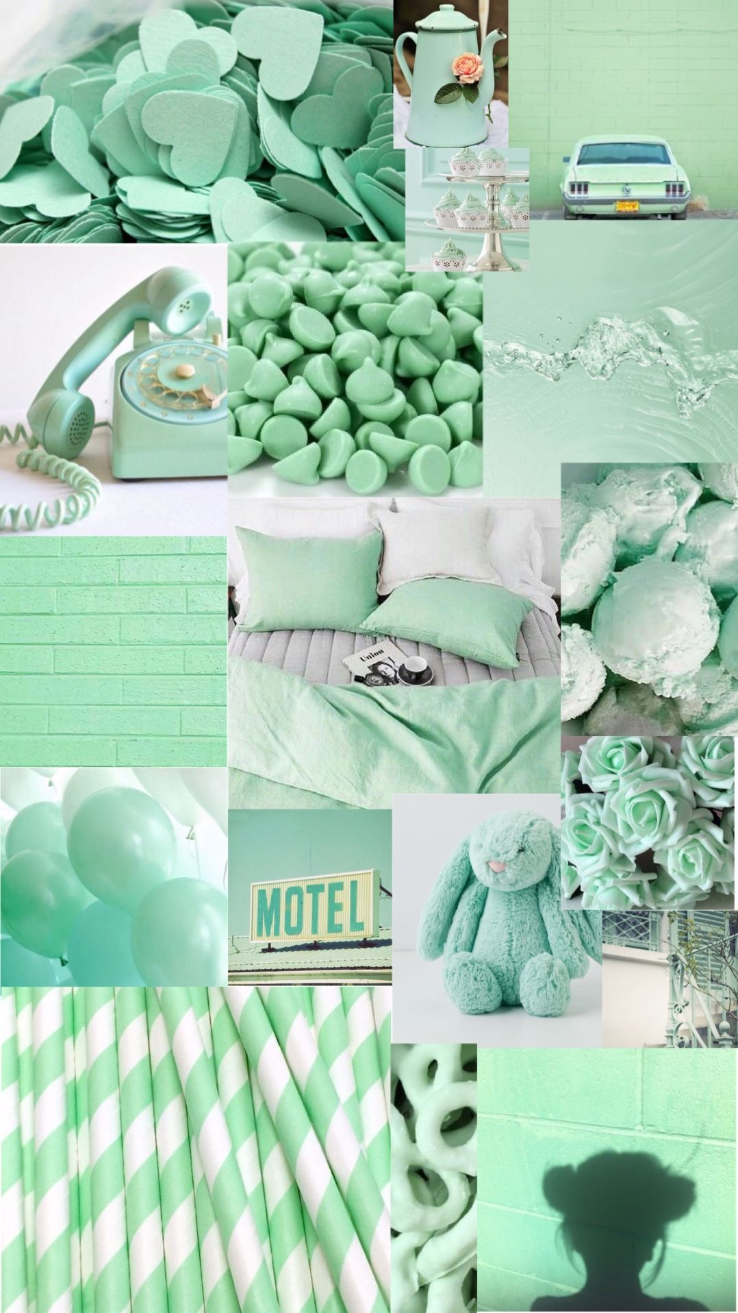 Aesthetic Tumblr Mint Green Background Largest Wallpaper Portal