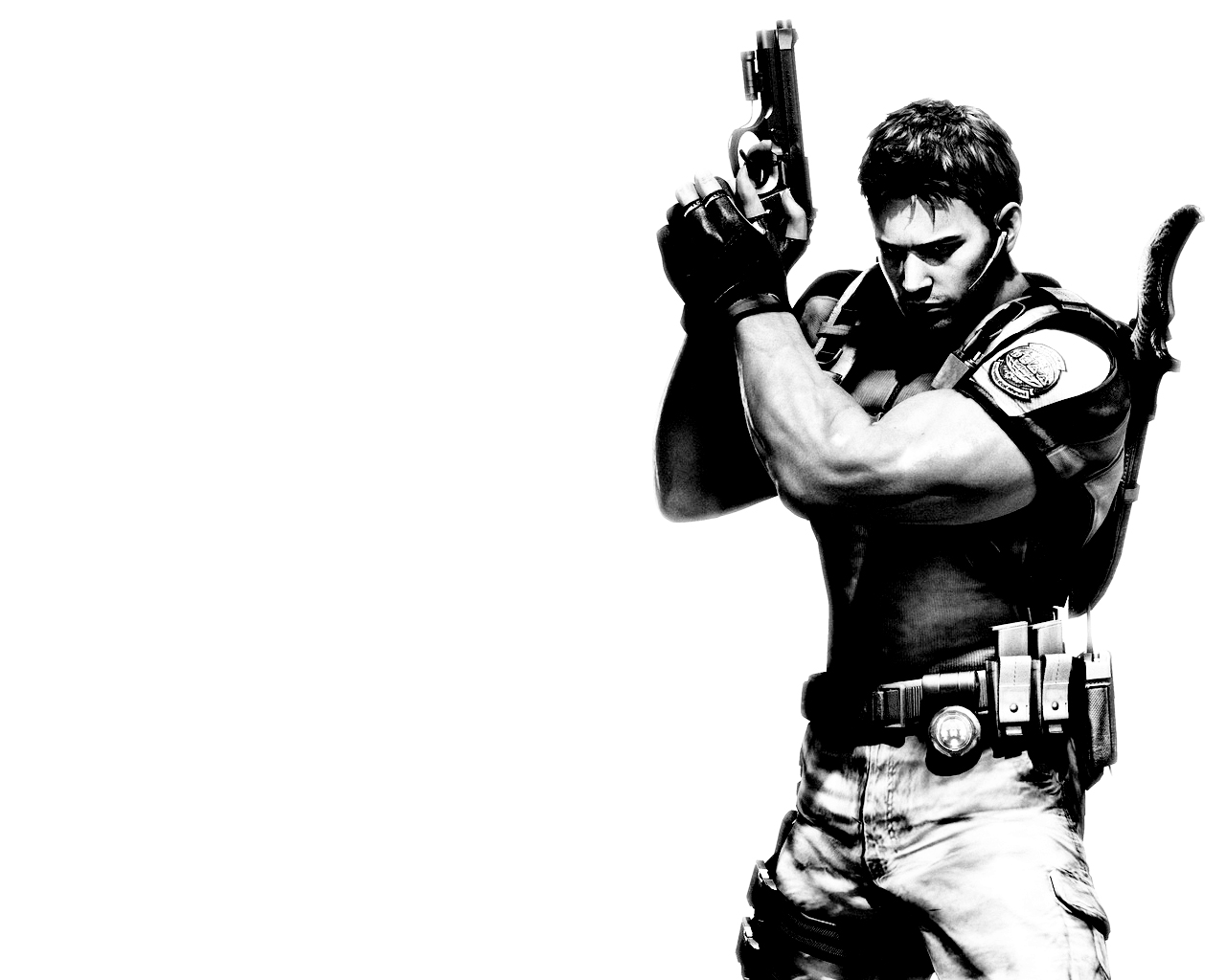 Resident Evil 5 Chris Redfield Wallpaper - Resident Evil Game Chris , HD Wallpaper & Backgrounds