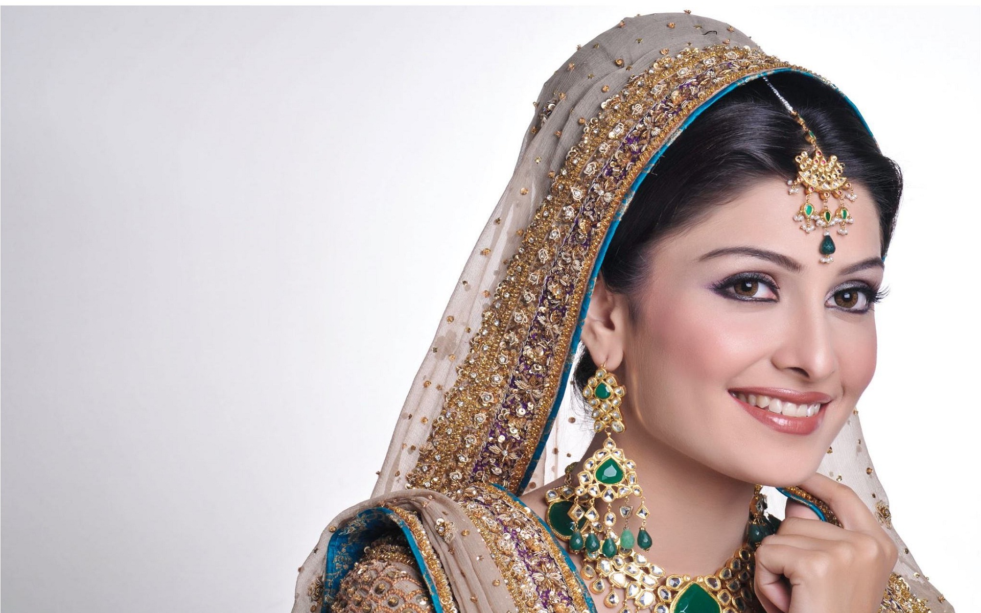 Beautiful Indian Bridal High Definition Wallpapers - Beautiful Bridal Images Hd , HD Wallpaper & Backgrounds