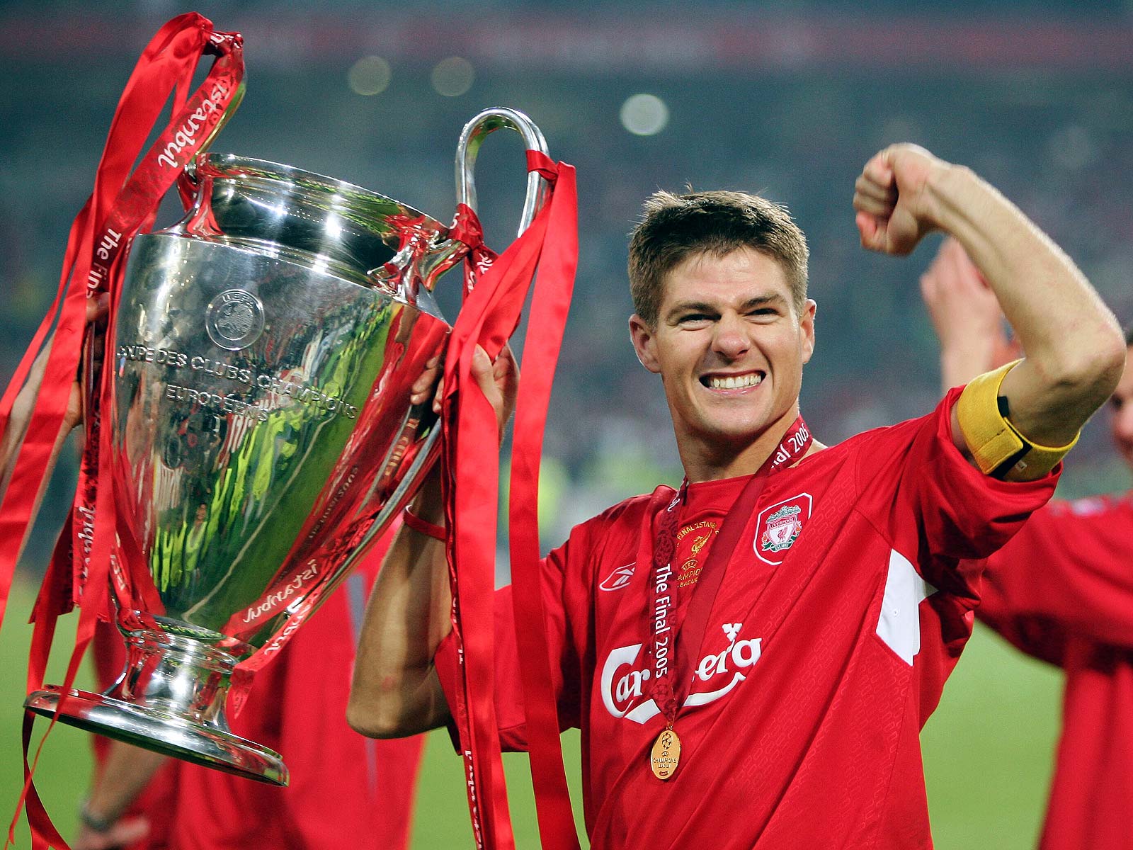 Download Original - Gerrard Champions League Trophy , HD Wallpaper & Backgrounds