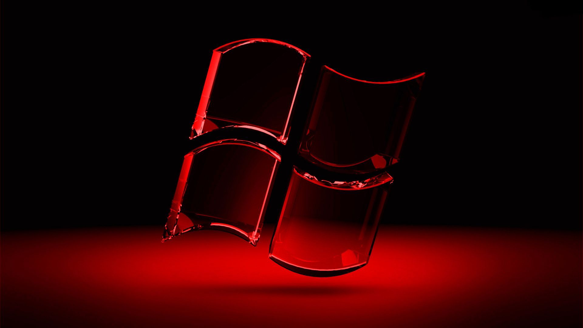 Black - Windows Wallpapers Hd Red , HD Wallpaper & Backgrounds