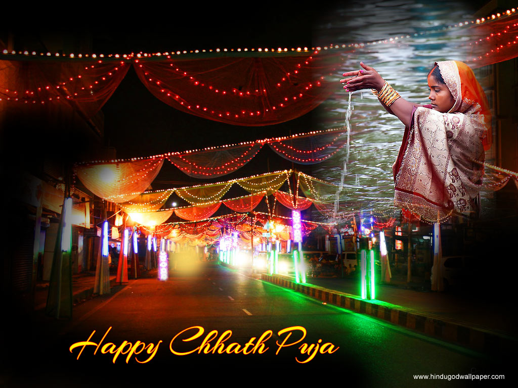 Happy Chhath Puja Images - Diwali And Chhath Puja , HD Wallpaper & Backgrounds