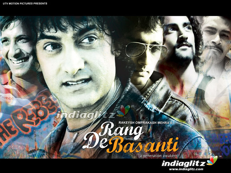 Enlarge Image - Rang De Basanti Aamir Khan Movie , HD Wallpaper & Backgrounds