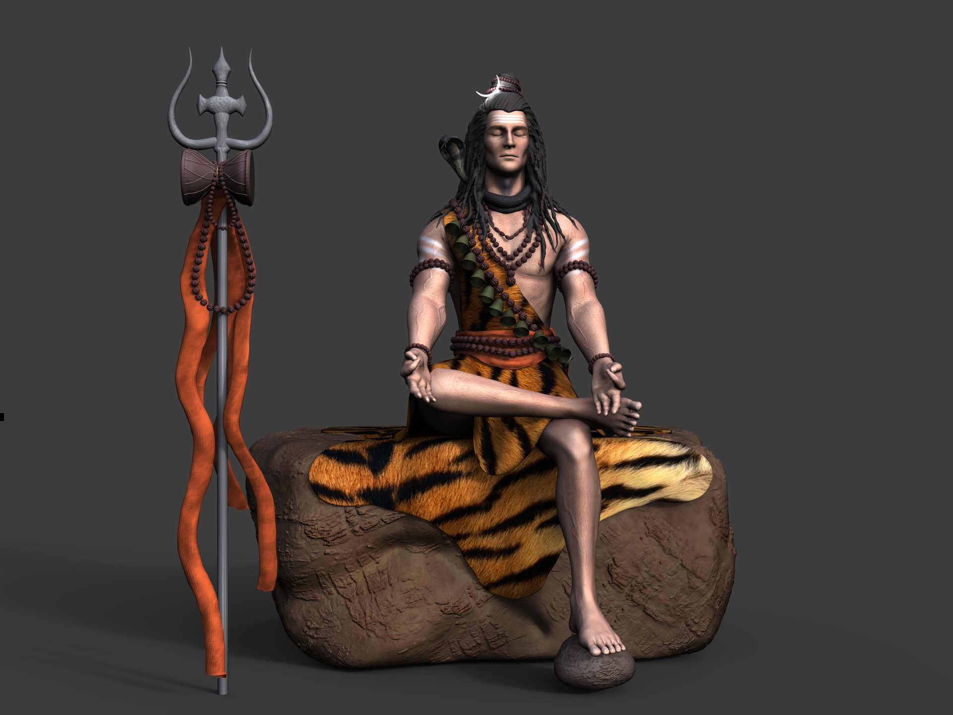 Mahadev - Mahadev 3d , HD Wallpaper & Backgrounds