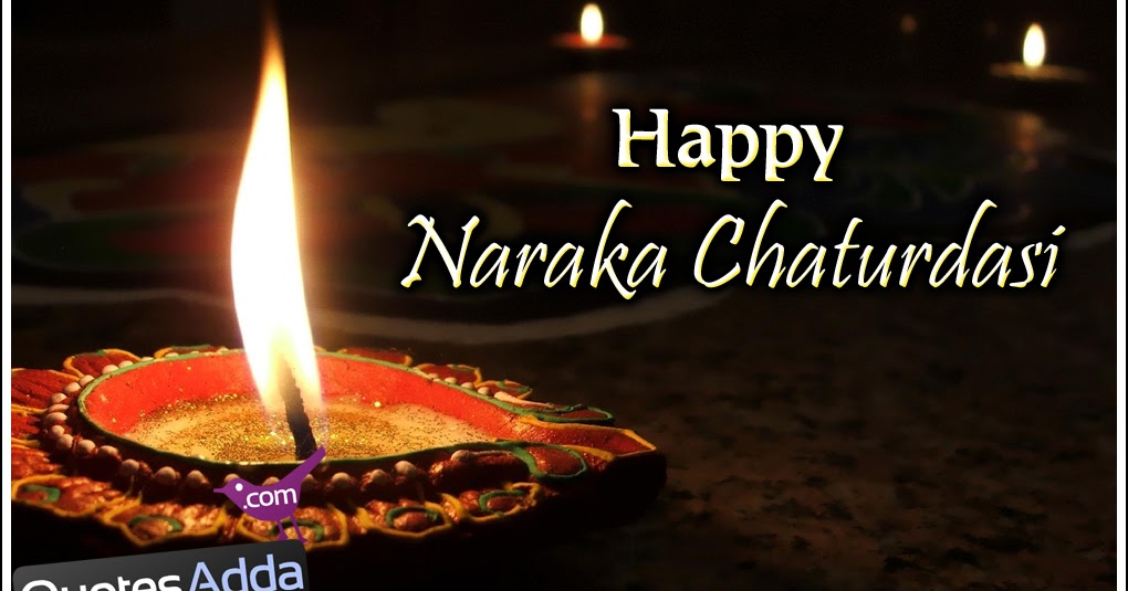 Happy Narak Chaturdashi Lighting Diya Picture - Narak Chaturdashi Wishes In Marathi , HD Wallpaper & Backgrounds