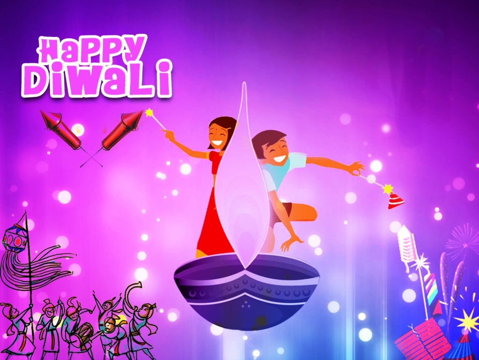 Happy Diwali Pic Hd , HD Wallpaper & Backgrounds