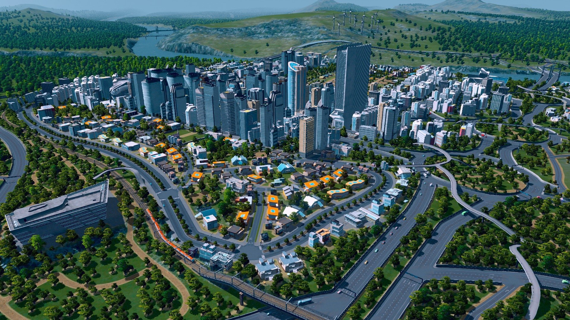 Back To 32 Cities - Cities Skylines , HD Wallpaper & Backgrounds