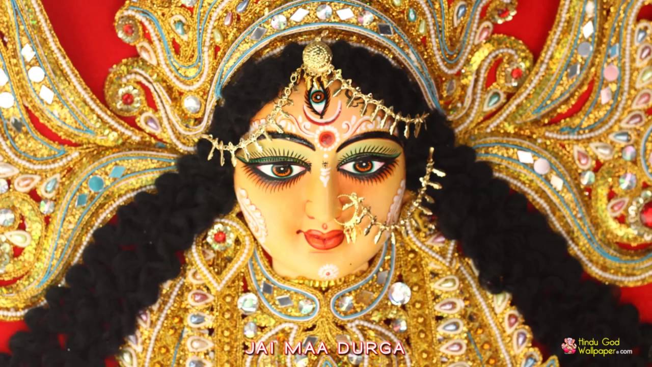 Mata Rani Ke Wallpaper - Happy Navami Durga Puja , HD Wallpaper & Backgrounds