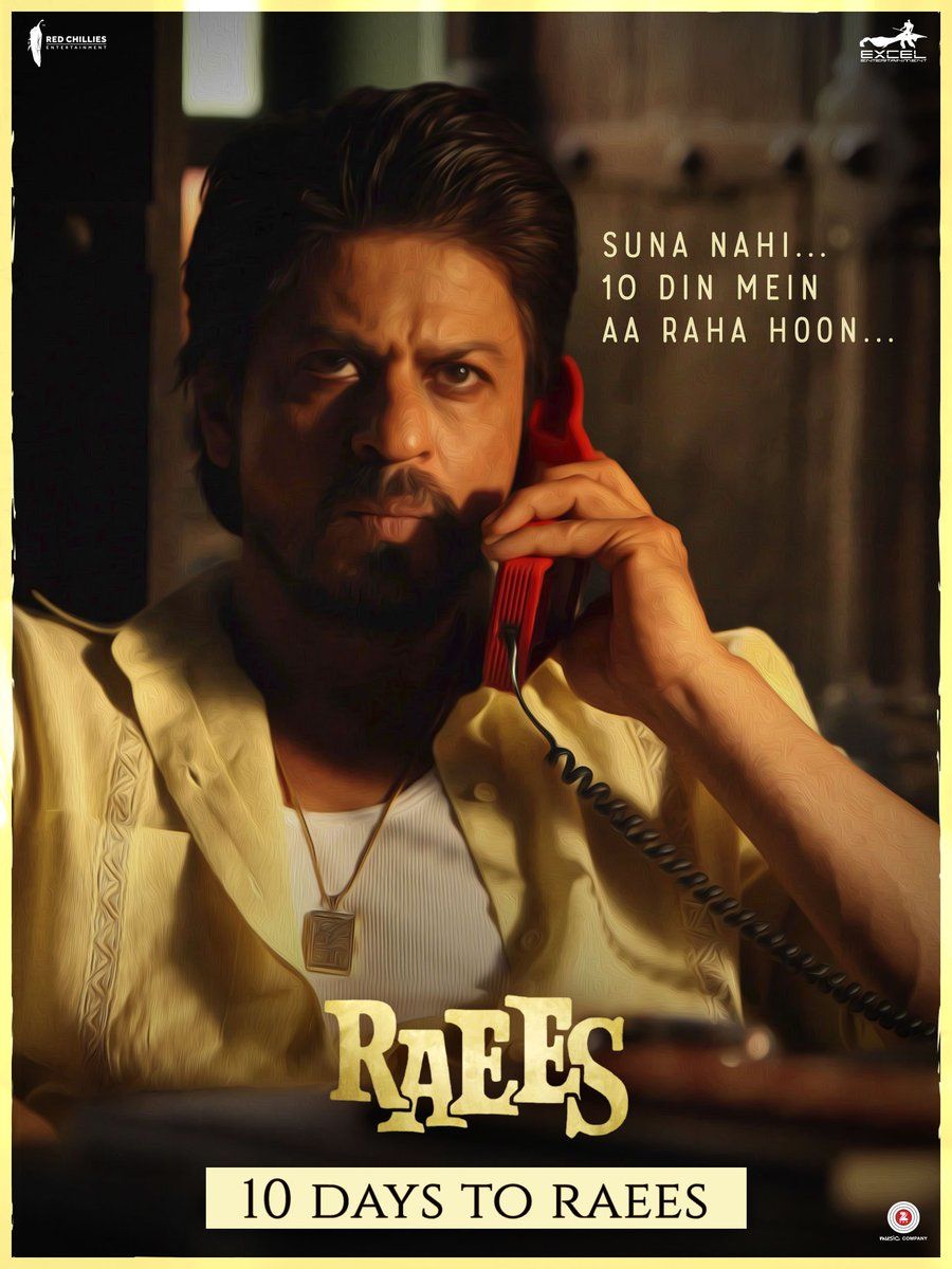 Raees Movie Hd Poster - Rahees Shah Rukh Khan , HD Wallpaper & Backgrounds