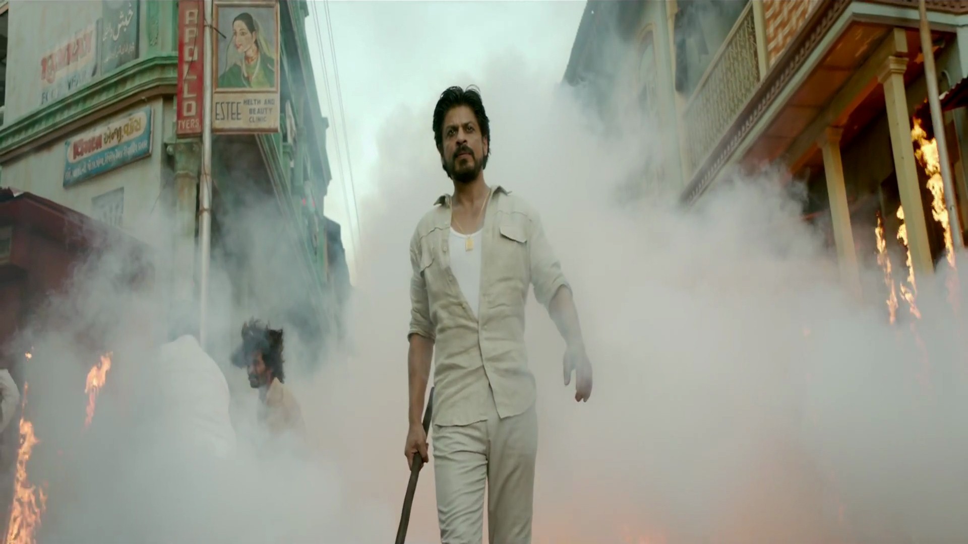 Bollywood Actor Shah Rukh Khan In Hindi Movie Raees - Shahrukh Khan Raees Full Hd , HD Wallpaper & Backgrounds
