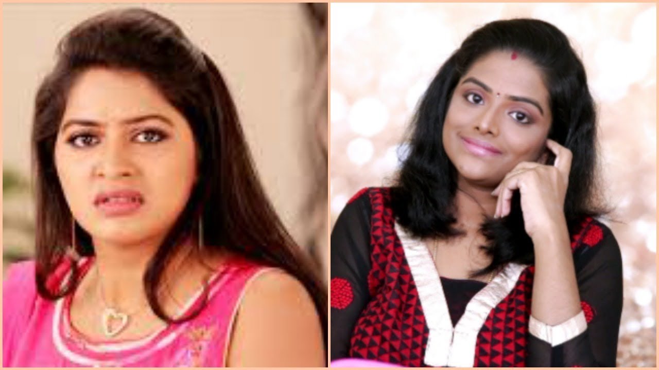 Tamil Saravanan Meenakshi Rachitha Inspired Makeup - Girl , HD Wallpaper & Backgrounds
