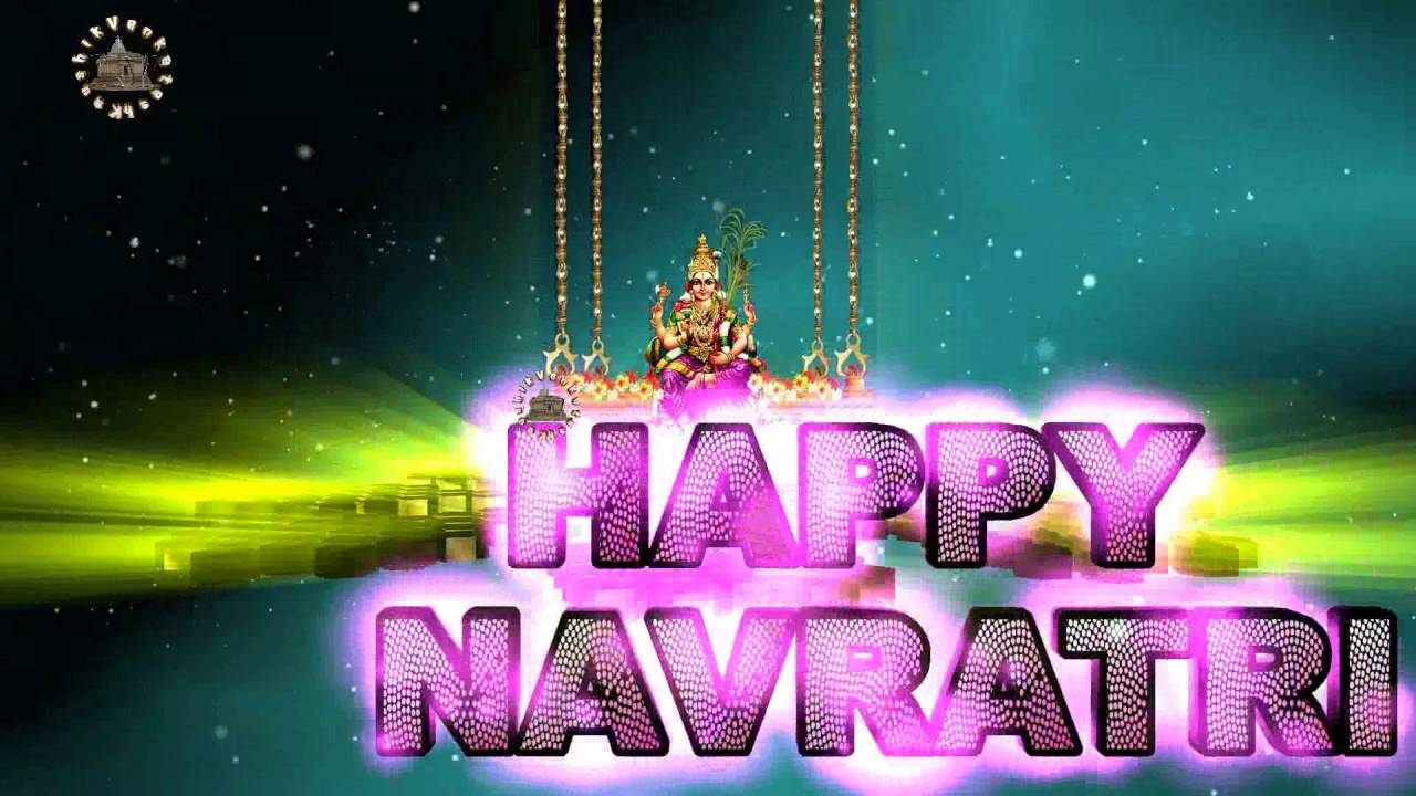 Happy Navratri Hd Wallpaper - Illustration , HD Wallpaper & Backgrounds