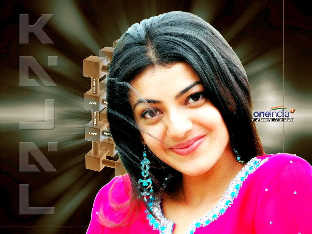 View Telugu Actress Kajal Wallpaper - Telugu Actress Kajal , HD Wallpaper & Backgrounds