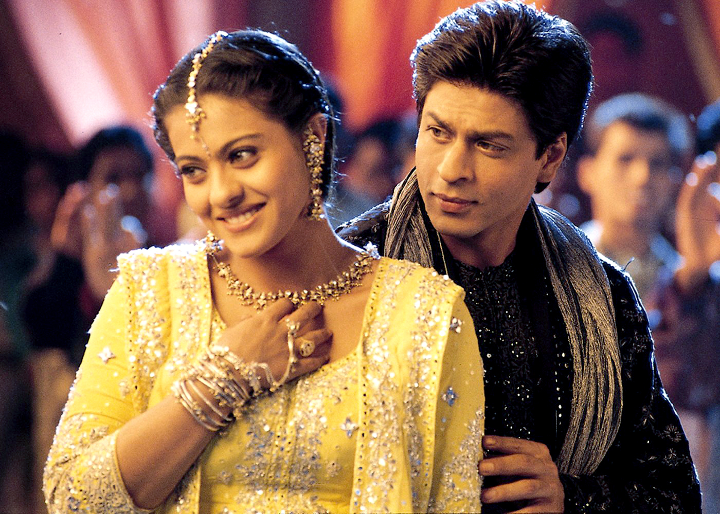 Shahrukh And Kajol Wending Hd Wallpaper - Shah Rukh Khan Bollywood , HD Wallpaper & Backgrounds