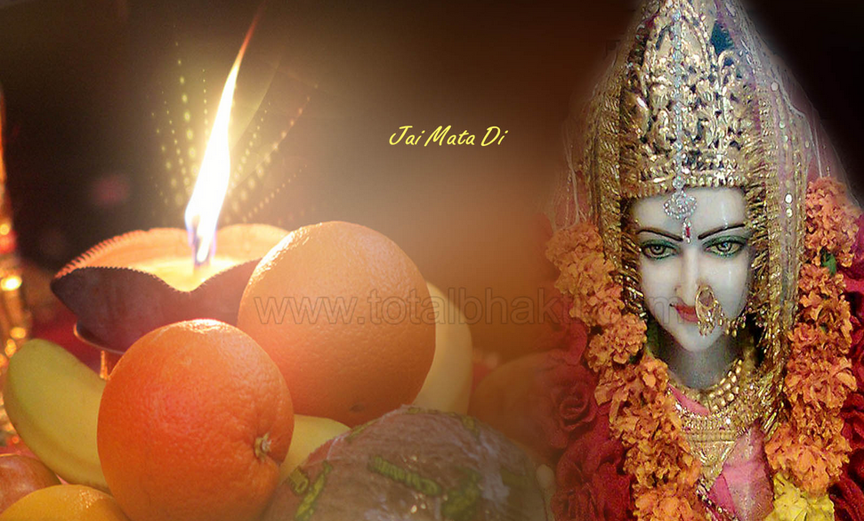 Happy Navratri Jai Mata Di Devi Wishes Animated Images - Mata Rani Beautiful , HD Wallpaper & Backgrounds