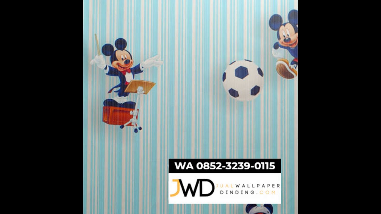0852 3239 0115 Distributor Wallpaper Dinding Anak Sidoarjo - Mickey Mouse , HD Wallpaper & Backgrounds