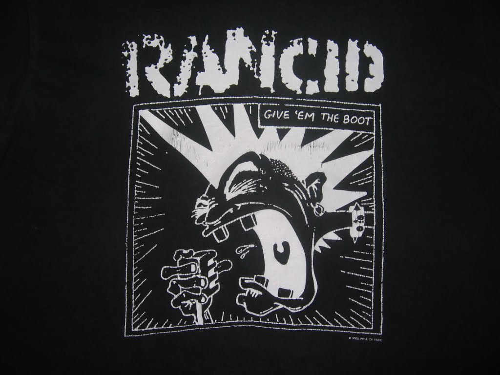 Garaj Kosong - Rancid Give Em The Boot T Shirt , HD Wallpaper & Backgrounds