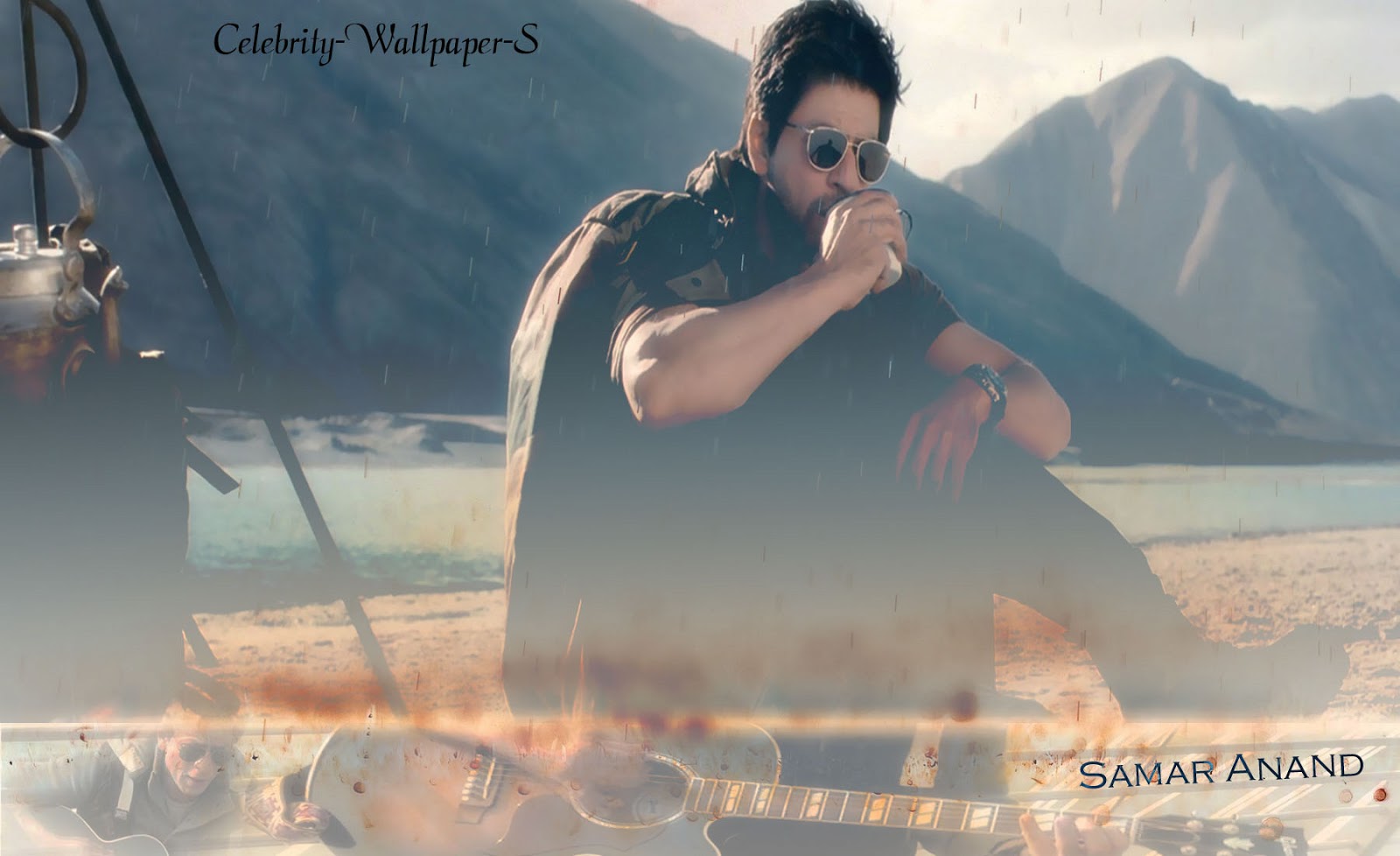 Shahrukh Khan Jab Tak Hai Jaan Samar Jthj Wallpaper - Shahrukh Khan Pic Jab Tak Hai Jaan Hd , HD Wallpaper & Backgrounds